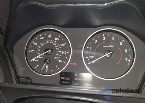 2014 BMW M235 z USA, uszkodzony, nr VIN WBA1J7C55EVW84701